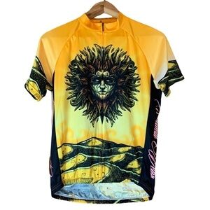 Men’s Primal Here Comes the Sun biking / cycling jersey Size Medium